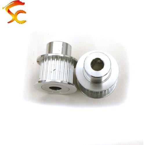 10pcs 3D Printers pulley HTD M3 24 teeth bore 8mm HTD 3M 24 teeth timing pulley fit for HTD 3M belt width 15mm