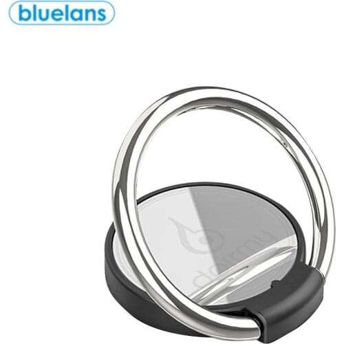 Mini Portable Metal Plating Universal 360 Degree Rotating And Bonding Mobile Phone Finger Ring Holder Stand For Xiaomi Huawei