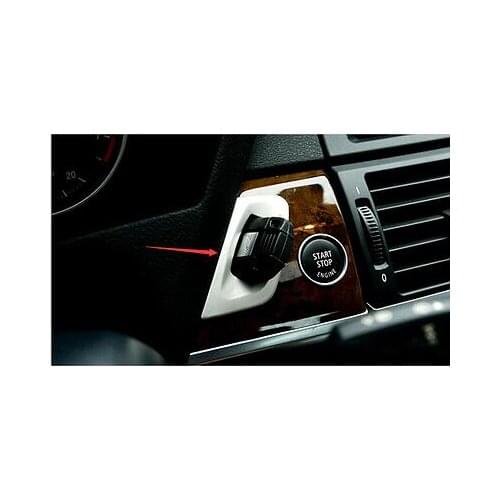 Interior Middle Console Key Hole Frame Cover Trim 1pcs For BMW X6 E71 2009-2014