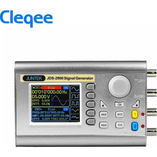 High Precision Dual-Channel Arbitrary Waveform Function Generator Frequency JDS2900 60MHz DDS Signal Counter