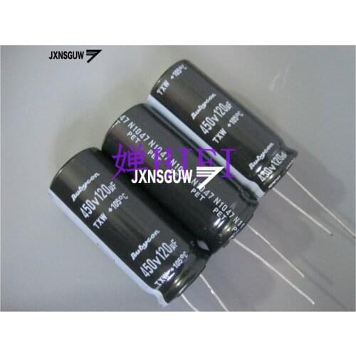 10PCS NEW RUBYCON TXW 450V120UF 18X40MM Aluminum electrolytic capacitors 120uF/450v 105 degrees 120UF 450V