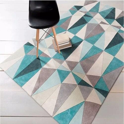 2000*2000mm Acrylic Carpets For Living Room Thick Bedroom Carpet Sofa Coffee Table Rug Soft Study Floor Mat Bedside Rugs