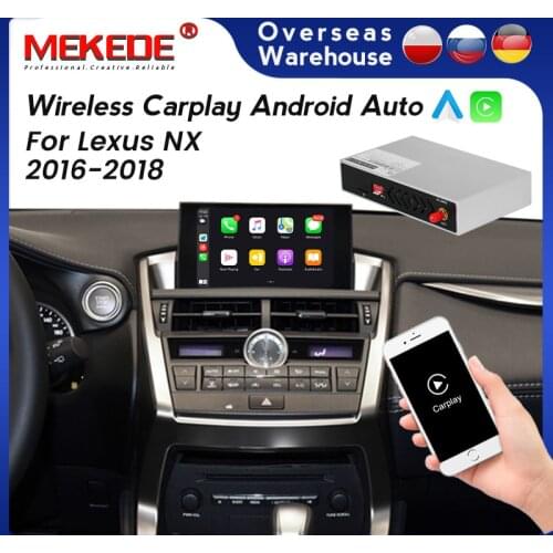 Android Multimedia Wireless Apple CarPlay AI Box For Lexus NX Android Auto Decoding Box Support Mirror-Link Map Music Phone
