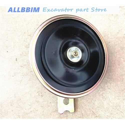 For Volvo Excavator 12v 24V horn truck Forklift Hook machine 110 decibels Electric horn High quality excavator accessories