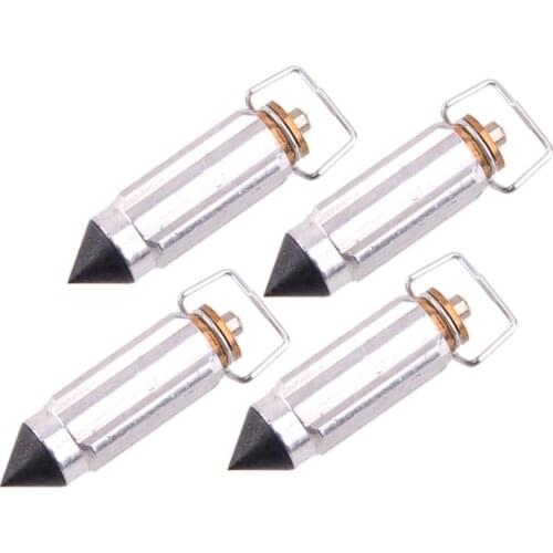 4Pcs Motorcycle Carburetor Carb Float Valve Needle Kit Fit For Suzuki Gs500e Gsxr750 Vs800g Vx800 Vz800 Gsx1100 Ltz400 Dr250s