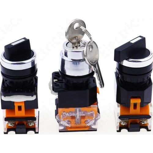 LA38 2 position 3 position 1NO /1NC series High quality Knob switch
