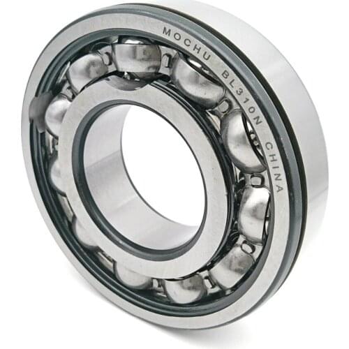 MOCHU BL310 BL310N BL310NR 50X110X27 Single Row Deep Groove Radial Ball Bearing Maximum Capacity Type Steel Cage Snap Ring