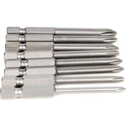 HOEN 8pcs 65mm Magnetic Drill Screwdriver Set Bits S2 Steel Cross Head Group Screw Driver Screwdrivers Kit Hand Tools