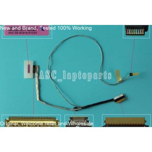 New Original LCD LED Video Flex Cable For Lenovo Flex 3-1580 Flex3 1570 1580 Laptop Screen Display Cable 450.03S01.0011