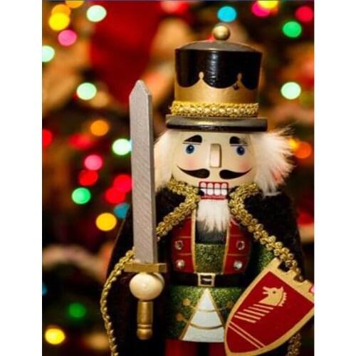 Full Diamond mosaic 5D DIY Diamond Painting Toy soldier Diamond Embroidery Cross stitch Christmas toys home Decoration gift P884