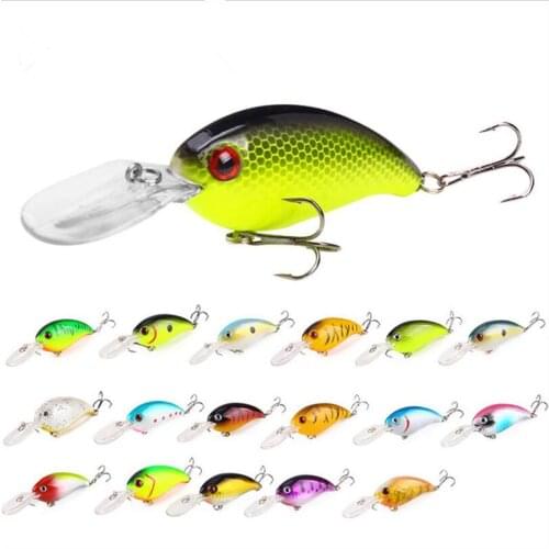 1 PCS Crankbait Fishing Wobblers 14g/10cm Artificial Crank Bait Bass Fishing Bait Pike Trolling Pesca Carp Fishing Tackle
