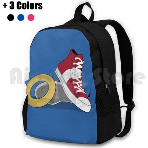 Outdoor Hiking Backpack Riding Climbing Sports Bag Hedgehog Ring Video Game Computer Game Sneakers Trainers Gaming Master