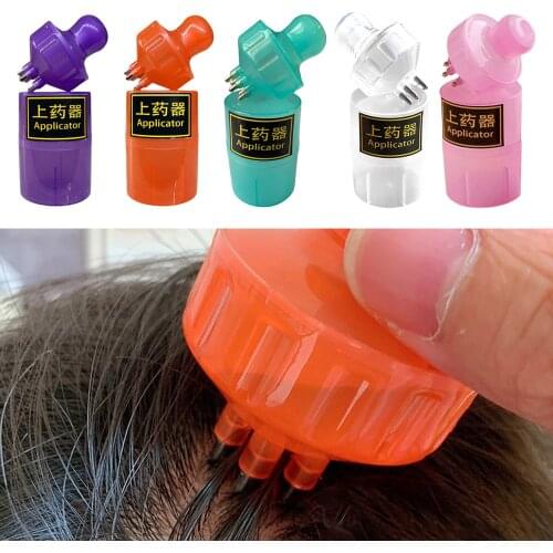 Home Salon Hair Growth Scalp Applicator Brush for Head Hair Treatment Device