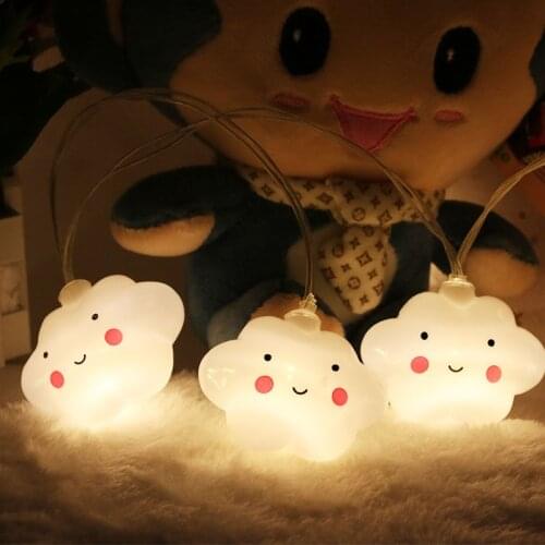 Explosive cloud lemon ins light string led light string battery home decoration string light Valentines day party decoration
