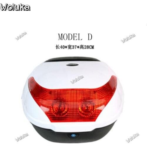 Motorcycle tailbox electric car trunk general size large battery car tailbox trunk pedal trunk CD50 Q06