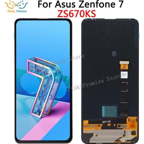 For Asus Zenfone 7 ZS670KS I002D LCD Display Touch Screen Digitizer Assembly For Asus ZS670KS lcd Replacement Accessory Parts