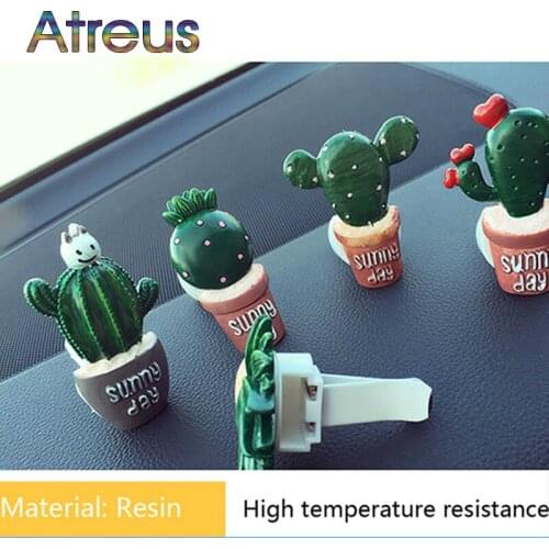 1Pcs Car Air Conditioning Vent Perfume Clip Resin Cactus For Volvo Toyota Chevrolet cruze Opel astra Nissan qashqai Peugeot 307