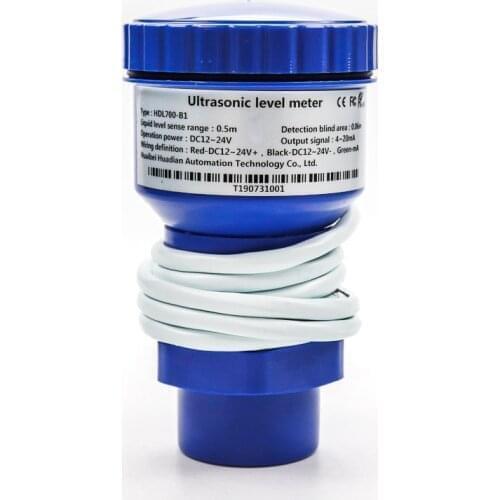 4-20ma analog atex liquid non contact 20m depth long range ultrasonic bitumen level sensor fuel measuring instrument transducer