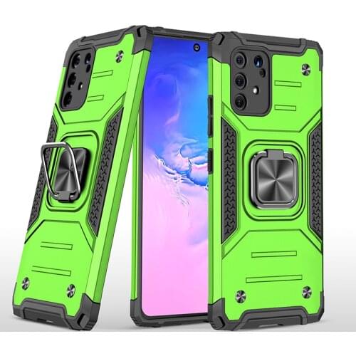 For Samsung Galaxy S10 Lite Case Cover Shockproof Armor Drop Protective Defender Magnet Holder Ring Case for