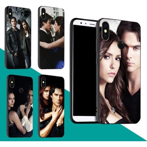 Damon Elena The Vampire Diaries Case For Xiaomi Redmi Note 9 7 8 Pro 9S 8T 9A 9C Mi Note 10 Lite A3 For POCO X3 F2 Pro