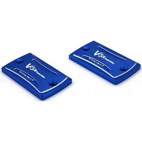 For SUZUKI VSTROM 1050 1050XT V-STROM 20-21 Motorcycle Aluminum Front Brake Fluid Reservoir Cover Cap Red Blue