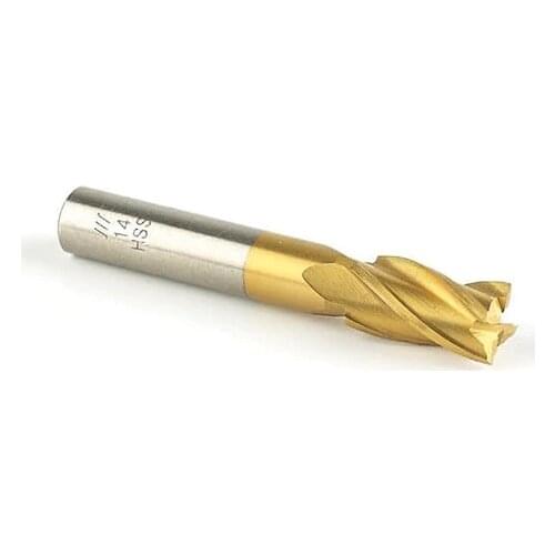 Hss 4 Toe Titan Coated Milling Cutter 3 mm 461496341
