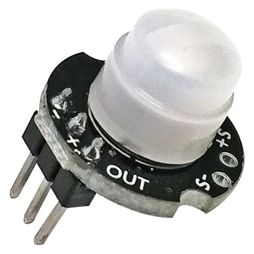 Human Body Pyroelectricity Infrared PIR Motion Sensor Module, Adjustable Infrared Sensor Probe Switch Module High Sensitivity