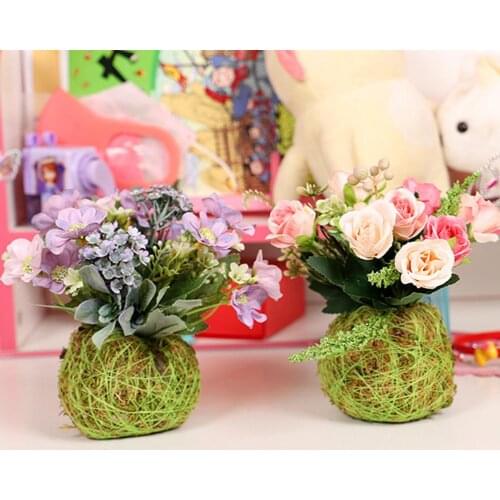 1PC Artificial Rose Flower Cherry Blossom Silk Flower Garden Party Home Wedding Plant Flower Simulation Decoration