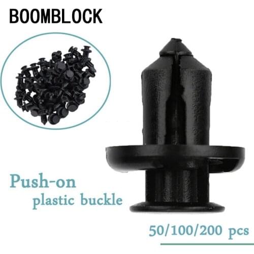 10mm 50Pcs Vehicle Car Bumper Clips Fastener Rivet Door Panel Fender Liner for Volkswagen BMW E46 Mini Cooper Audi A4 B6 B8 A5