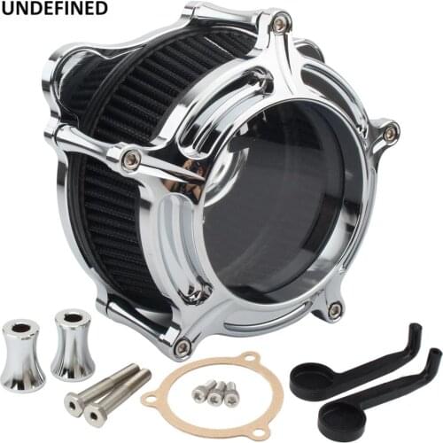 Motorcycle Air Filter Black CNC Cleaner Kit For Harley Touring Road King Electra Glide 08-16 Softail Dyna FXDLS filtro aire moto