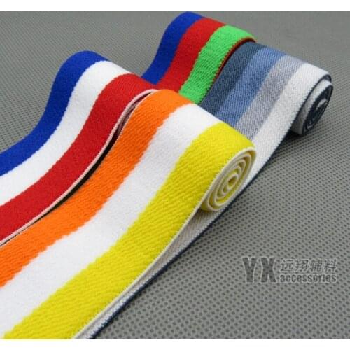6meters 4cm width soft elastic webbing with plush suede face for baby kids garment belt colorful stretchy bands high quality