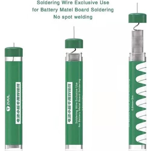 Newest 2UUL Special Soldering Wire For Battery Small Board Free Electric Welding Machine Operation For Mobile Repair Tools
