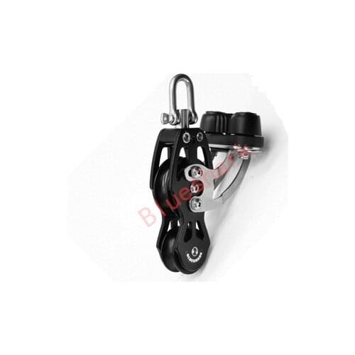 Sailboat Hardware 38 mm 1 1/2 Inch Aluminum Fiddle Adjustable Cleat Block 2258