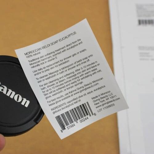 Hazard Labels with Good Quality