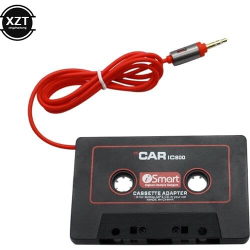 Jack Plug Car Cassette Tape Adapter Cassette Converter for iPhone MP3 MP4 Phone Computer Aux CD Player IPod 3.5mm Interface
