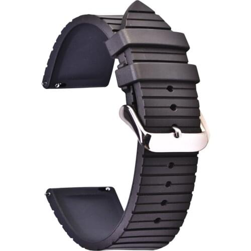 BEAFIRY Watch Strap 20mm 22mm 24mm Quick Release fluorine Rubber Watchband Watches Band for huawei samsung Waterproof Men Women