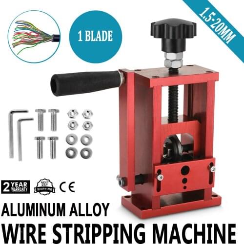 Manual Electric Wire Stripping Machine Recycle Tool Copper Unique Aluminum alloy