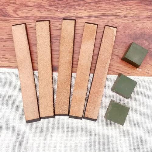Leather Honing Strop Compound Grinding Knife Paste sharpener sharpening stone fine grind grinding oil stone fixed tools
