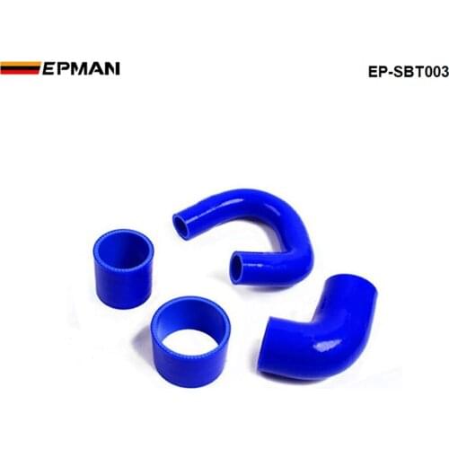 Silicone Intercooler Radiator Turbo Hose Kit For Subaru Impreza GC8 EJ20 2.0 STi 99-00(4pcs) EP-SBT003