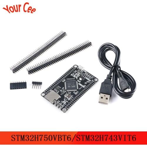 STM32H750VBT6 STM32H743VIT6 STM32 System Board STM32H7 Development Board Core Board for OV2640 OV5640 Series Camera Module