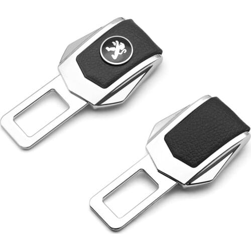 Car Seat Belt Cover Clip Safety Belts Plug Seat Belt Clip Safety Belt Buckle For Peugeot 206 308 3008 207 307 208 407 2008 508