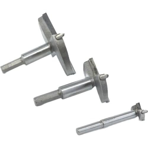 10PCS and 16PCS Standard Parts Woodworking Bit Hole Opener Carbide Reaming Drill Woodworking Power Tools Parts