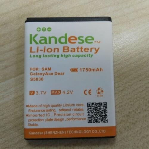 100% Original Replacement Battery For Samsung GalaxyAce S5830 S5660 S7250D S5670 i569 EB494358VU