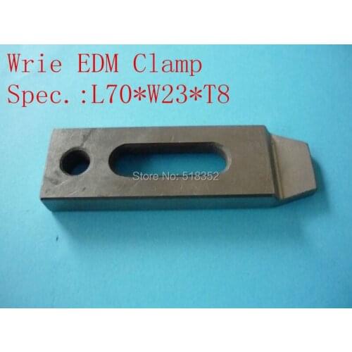 70*23*8(front) Wire EDM Clamp Stainless Jig Holder for EDM Wire Cutting Machine Tools Clamping Jig Holder , edm stainless tools