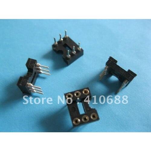 800 Pcs IC Socket Adapter Round 6 Pin headers & (IC)Sockets Pitch 2.54mm X=7.62mm