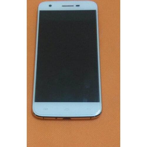 Used Original Touch screen + LCD display + Frame for Doogee F3 MTK6753 Octa Core 5.0" HD 1280*720 EFree Shipping