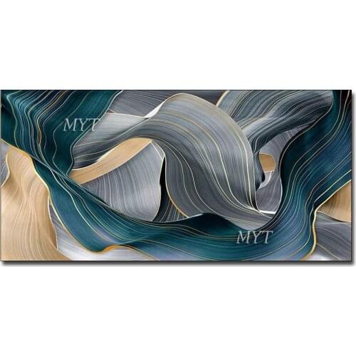 Unframed Hand-painted Colorful Abstract New Arrival Oil Painting Canvas Wall Decoration Art Paintings Piece Artwork For Bedroom