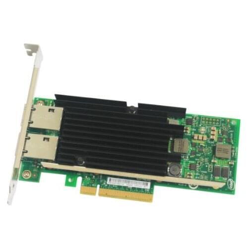 Dual-port RJ45 PCI-E X8 10Gb Ethernet Converged Network Adapter X540-T2