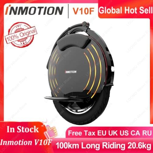 INMOTION V10F Electric unicycle one wheel scooter Single wheel balancer 1800W motor,650WH,max speed 40km/h,App bluebooth