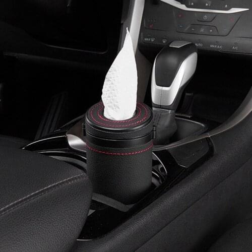 Tissue Box General Auto Round Paper Tube Safety Broken Window Tissue Cup Interior Decoration Car Home Paper Tube